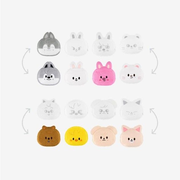 Stray Kids - DominATE : Celebrate Pop-Up Store - Face Reversible Face Pouch
