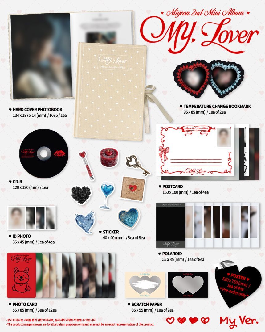 MIYEON (i-dle) - MY, Lover - 2nd Mini Album