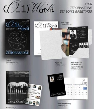 ZEROBASEONE - 2026 (0_1) World - Season's Greetings