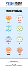 ATEEZ 8 ROOM - Button Badge