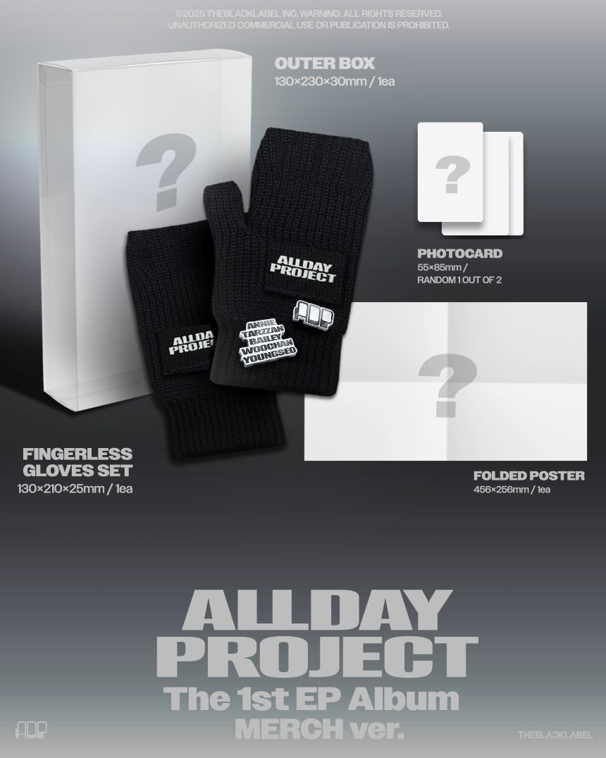 ALLDAY PROJECT - ALLDAY PROJECT - 1st EP Album (MERCH Ver.)