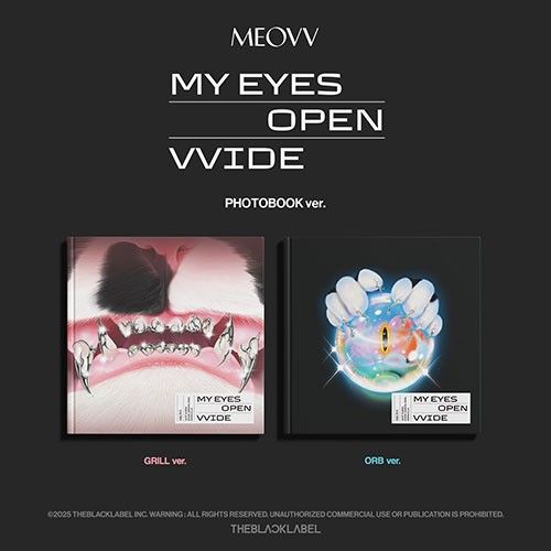 MEOVV - MY EYES OPEN VVIDE - 1st EP Album (PHOTOBOOK Ver.)