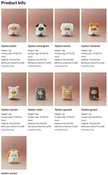ZEROBASEONE - Zeroni Mini Plush Keyring Wonderland