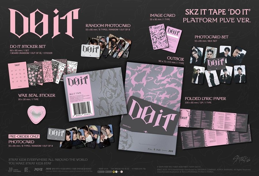 Stray Kids - SKZ IT TAPE 'DO IT' LIMITED (PLVE Ver.)
