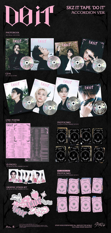 Stray Kids - SKZ IT TAPE 'DO IT' LIMITED (ACCORDION Ver.)