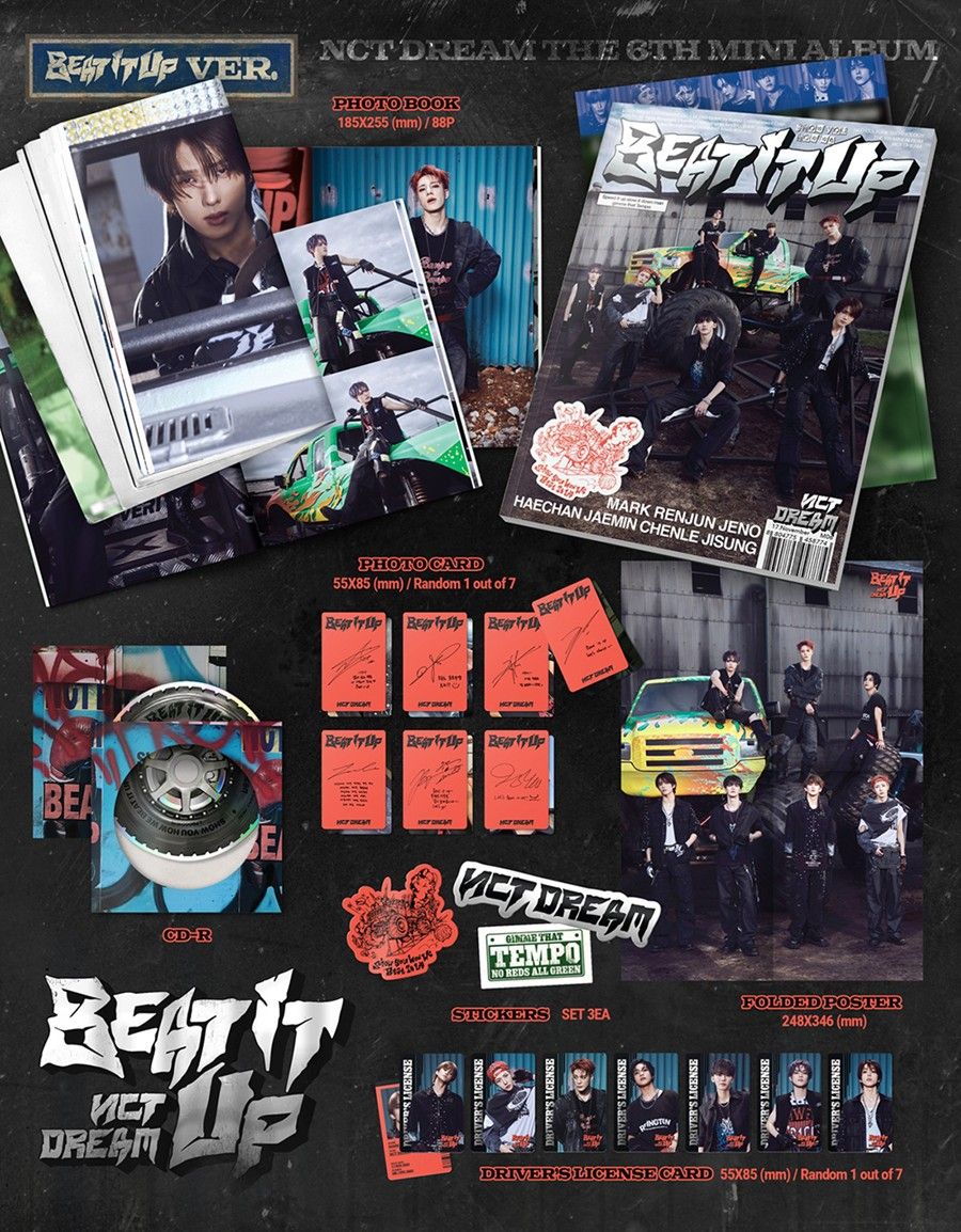 NCT DREAM - Beat It Up - 6th Mini Album (Beat It Up Ver.)