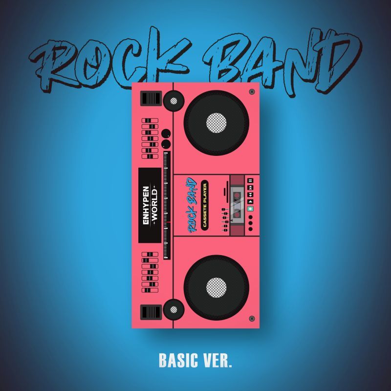 ENHYPEN - World coupon card collection (ROCK BAND BASIC ver.)