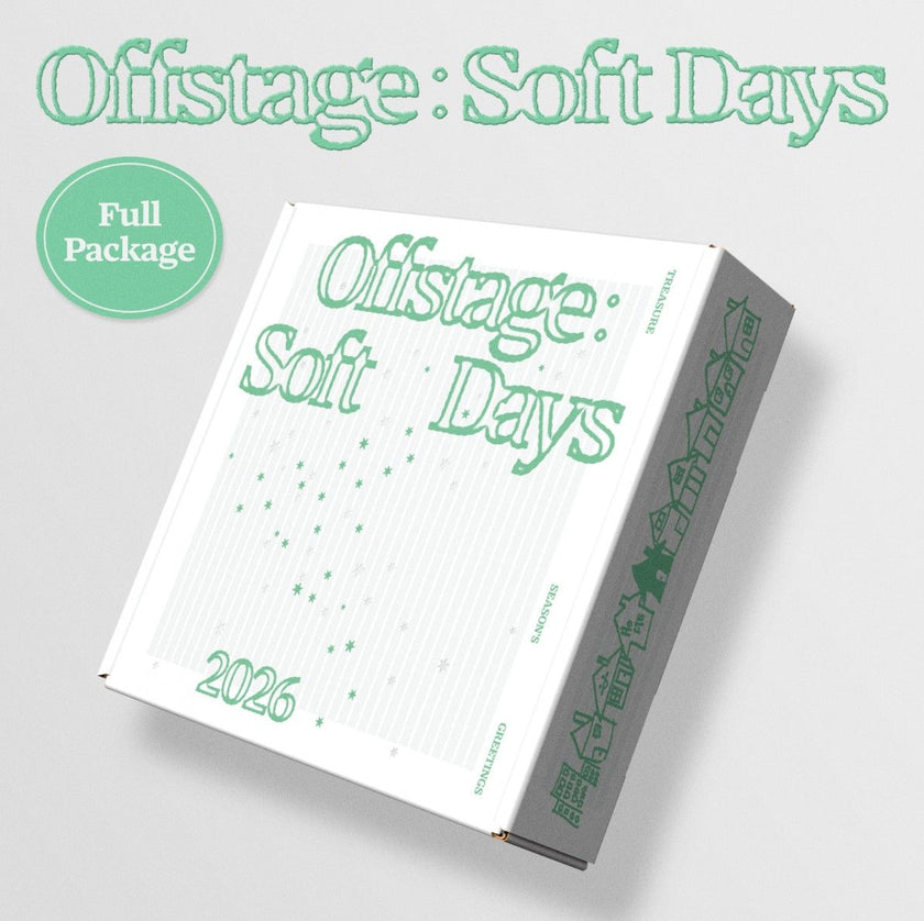 TREASURE - Season's Greetings 2026 [Offstage : Soft Days] Full Package Europe signed Event