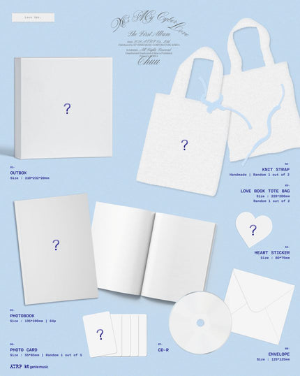 CHUU - XO, My Cyberlove - 1st Album (Love Ver.)