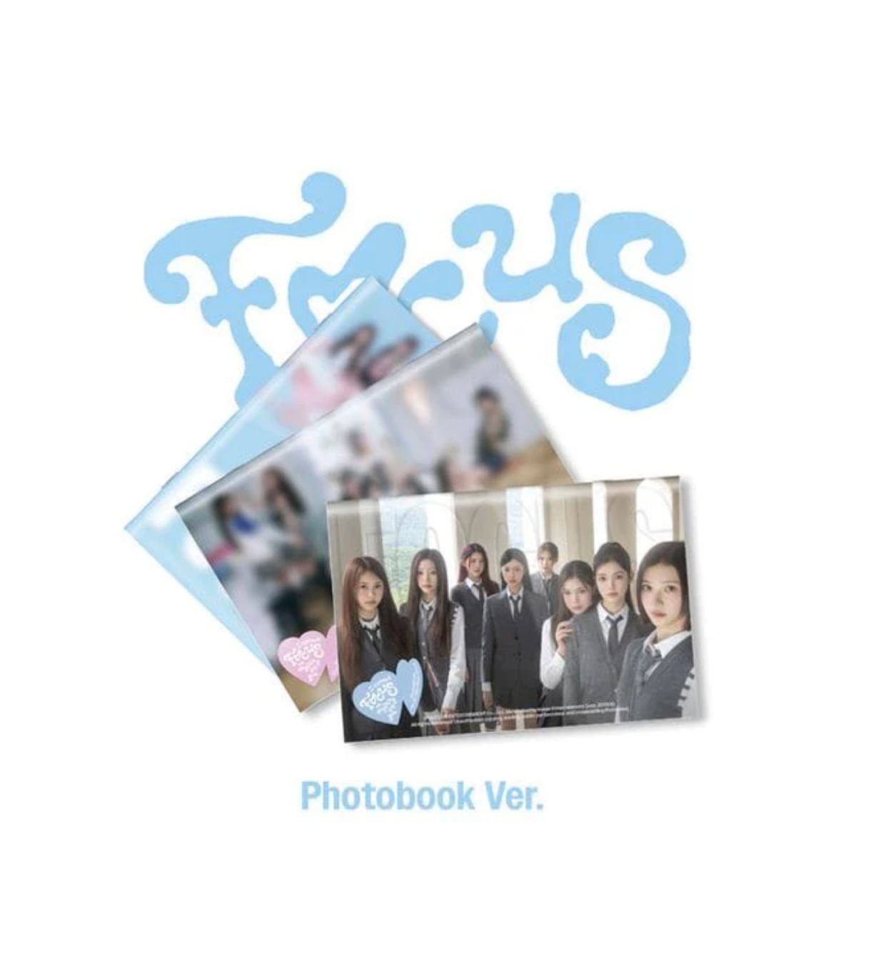 Hearts2Hearts - FOCUS - 1st Mini Album (Photobook Ver.)