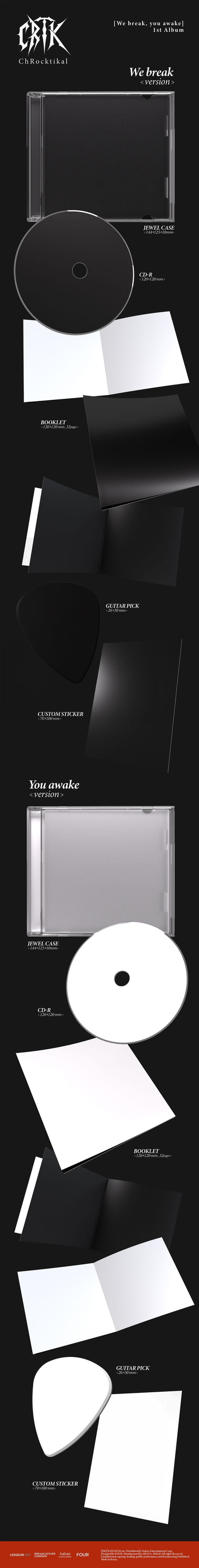 ChRocktikal - We break, you awake - 1st Album