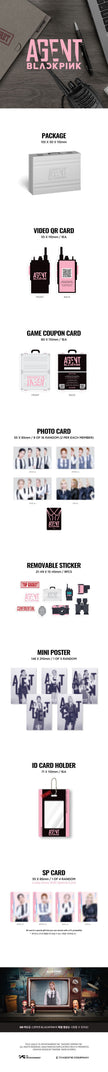 BLACKPINK THE GAME COUPON CARD COLLECTION AGENT BLACKPINK - Lucky Draw