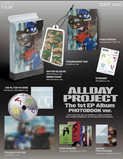 ALLDAY PROJECT - ALLDAY PROJECT - 1st EP Album (PHOTOBOOK Ver.)