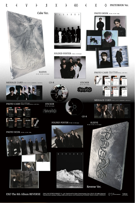 EXO - REVERXE - 8th Mini Album (Photobook Ver.)