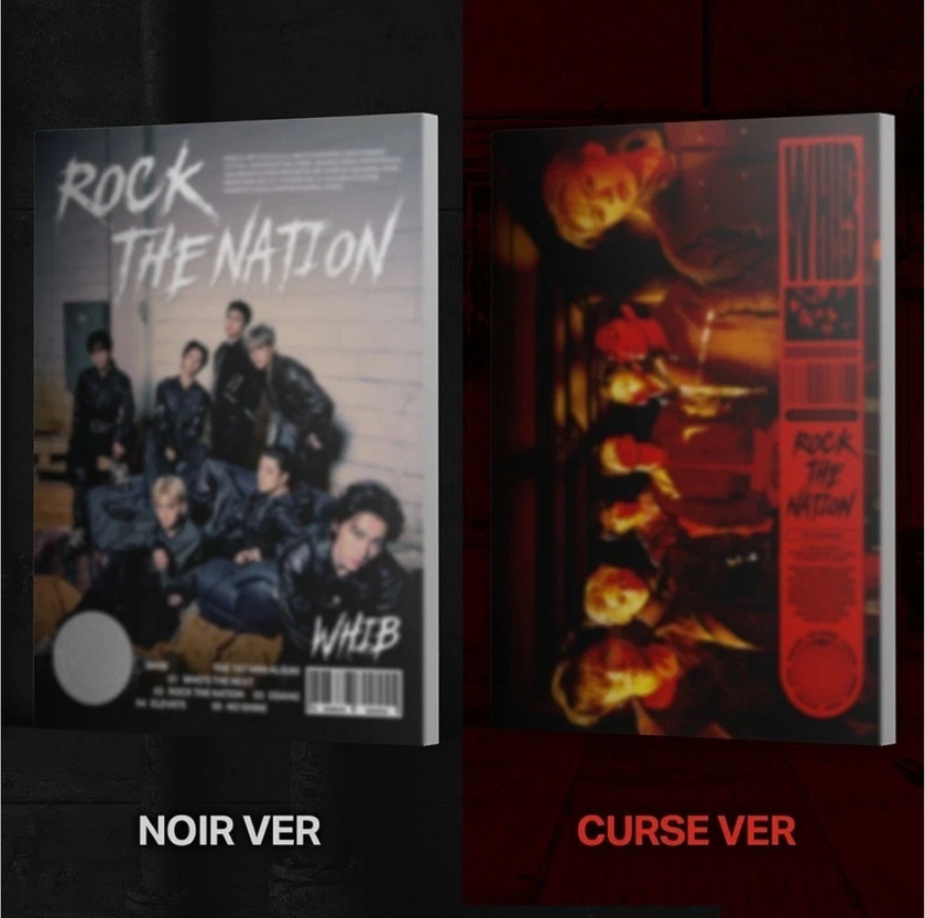 WHIB - ROCK THE NATION - 1st Mini Album
