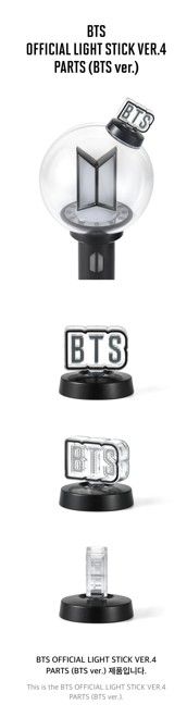 BTS - Parts für Official Lightstick Ver. 4 : BTS (PREORDER)