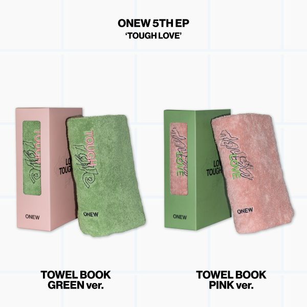 ONEW (SHINee) - TOUGH LOVE - 5th Mini Album + Applemusic POB (TOWEL BOOK Ver.)