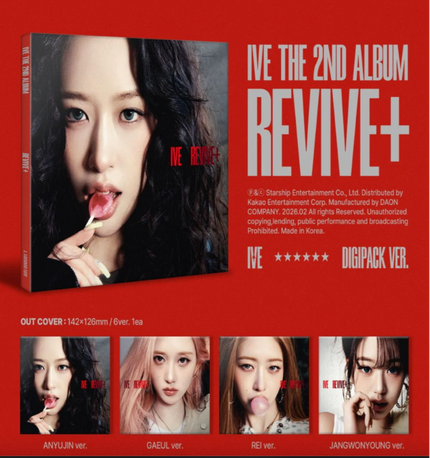 IVE - REVIVE+ - 2nd Album (LIMITED / Digipack Ver.)