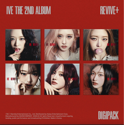 IVE - REVIVE+ - 2nd Album (LIMITED / Digipack Ver.)