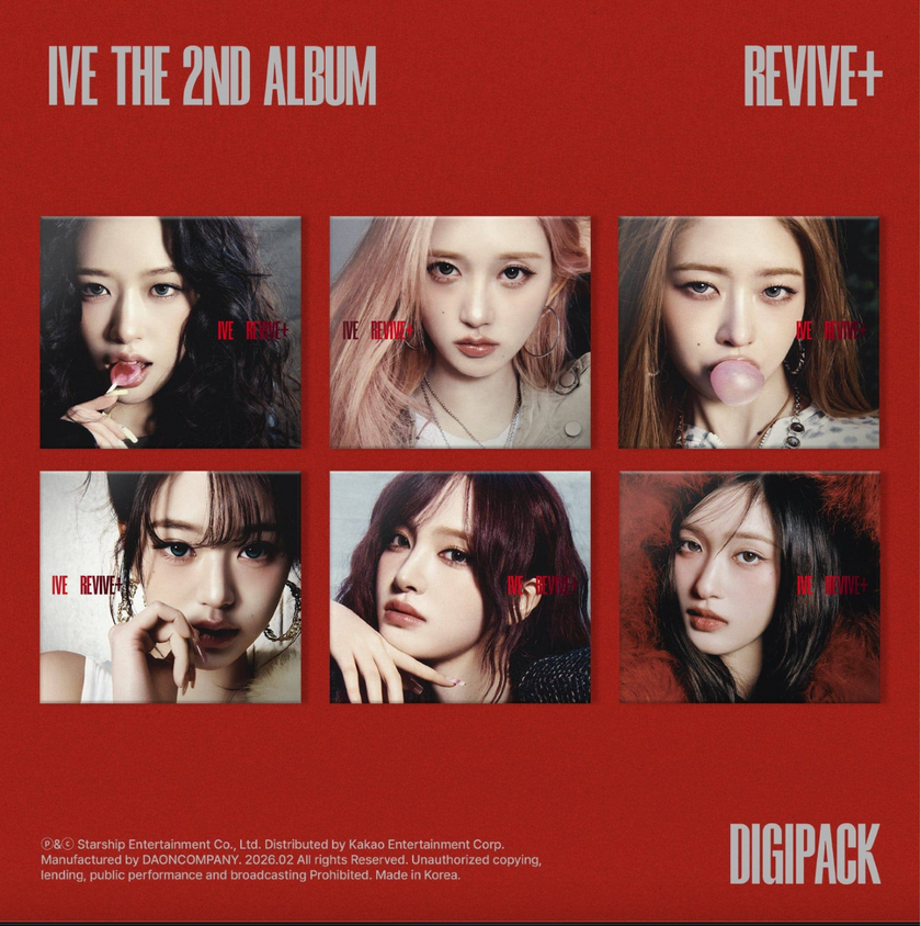 IVE - REVIVE+ - 2nd Album (LIMITED / Digipack Ver.)