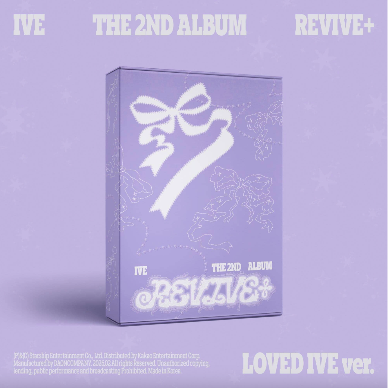 IVE - REVIVE+ - 2nd Album (LIMITED / LOVED IVE Ver.)