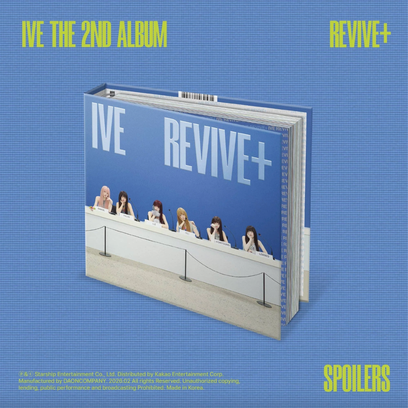 IVE - REVIVE+ - 2nd Album (SPOILERS Ver.)