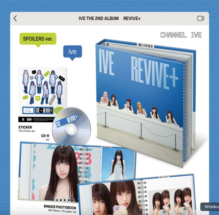 IVE - REVIVE+ - 2nd Album (SPOILERS Ver.)