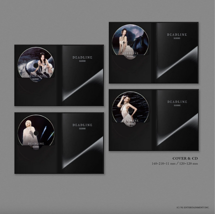 BLACKPINK - DEADLINE - 3rd Mini Album (SILVER Ver.)