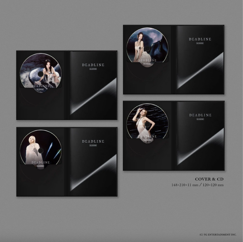 BLACKPINK - DEADLINE - 3rd Mini Album (SILVER Ver.)