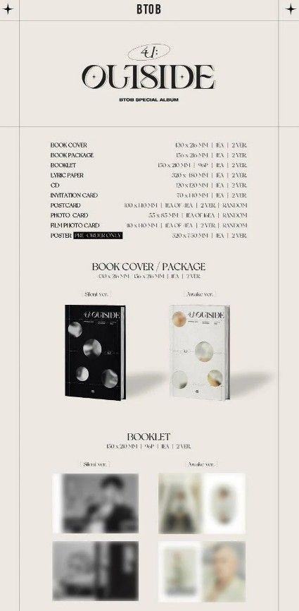 BTOB - 4U OUTSIDE - Special Album