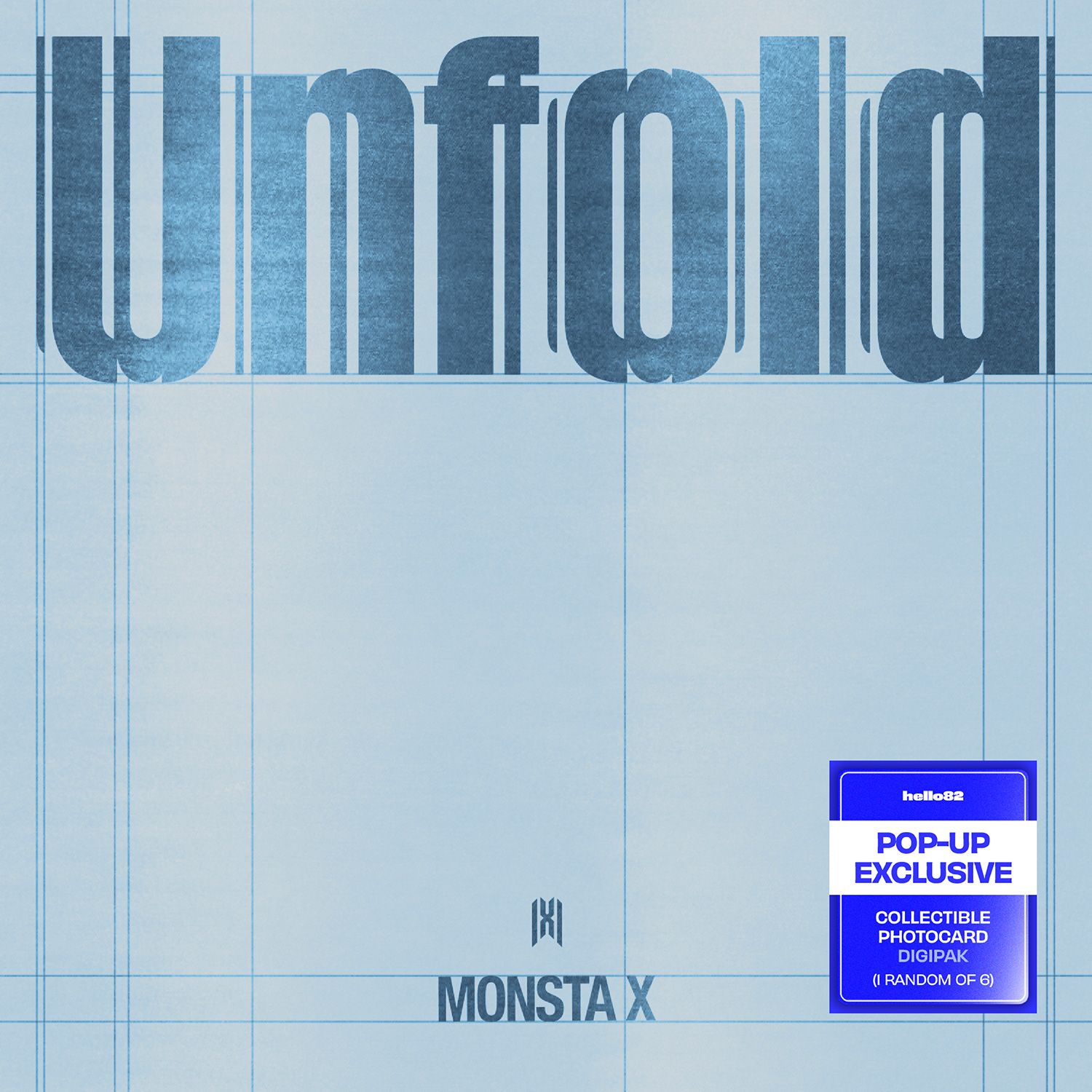 MONSTA X - Unfold - POP-UP Exclusive (Digipack Ver.)