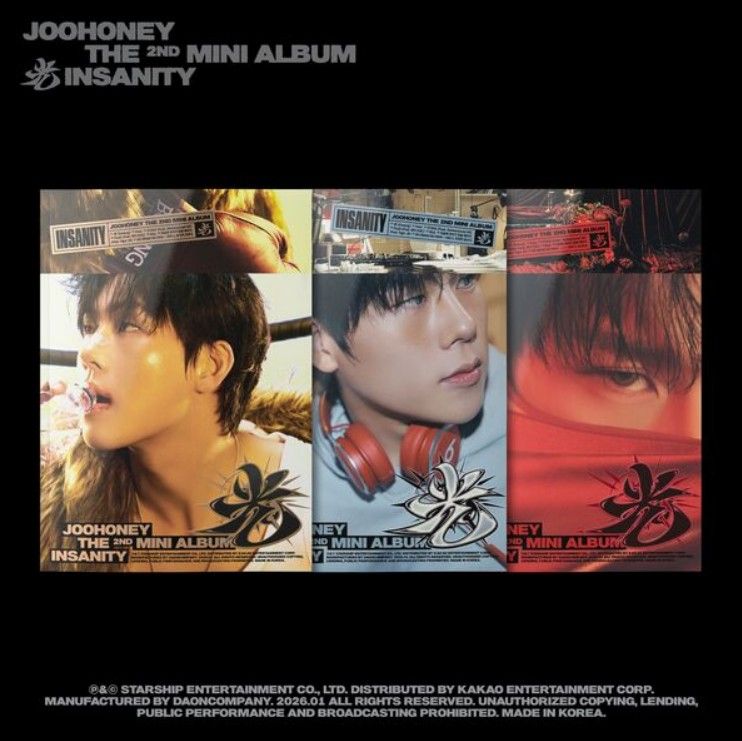 JOOHONEY (MONSTA X) - 光 (INSANITY) - 2nd Mini Album (Photobook Ver.)