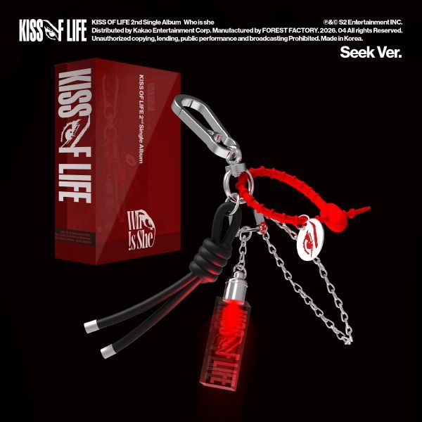 KISS OF LIFE - Who is she - 2nd Single Album (Seek Ver.)