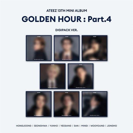 ATEEZ - GOLDEN HOUR : Part.4 - 13th Mini Album (Digipack Ver.)