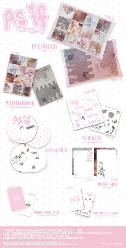(SIGNED) ifeye - As if - 3rd EP Album (Photobook Ver.)