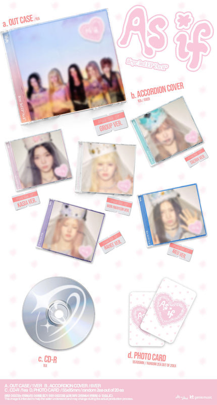 (SIGNED) ifeye - As if - 3rd EP Album (Jewel Ver.)