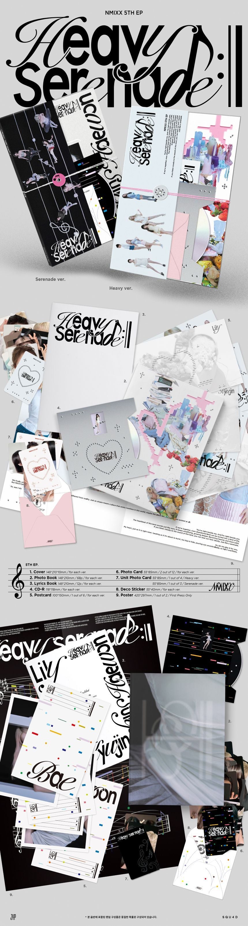 NMIXX - Heavy Serenade - 5th EP Album