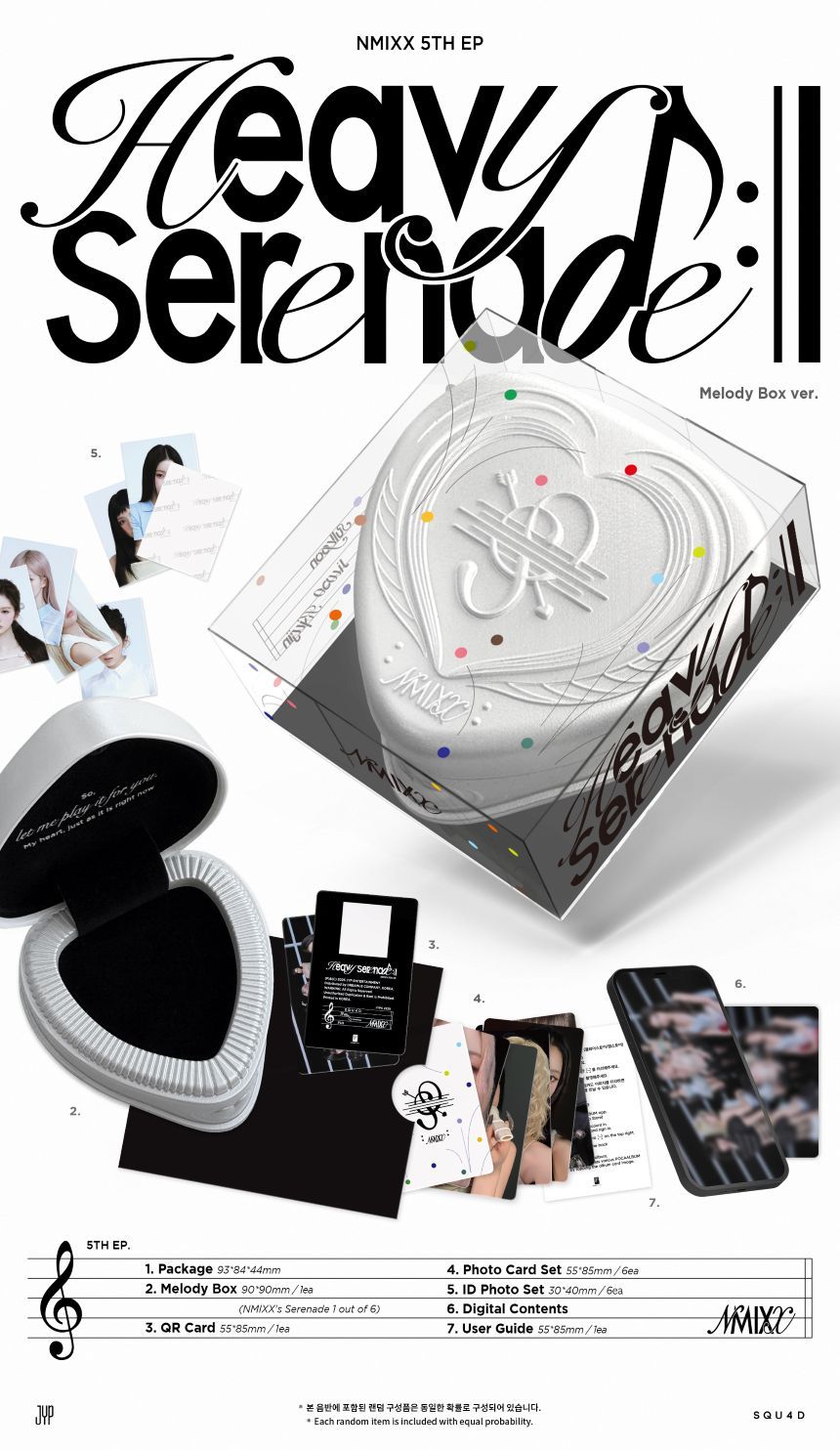 NMIXX - Heavy Serenade - 5th EP Album (Melody Box Ver.)