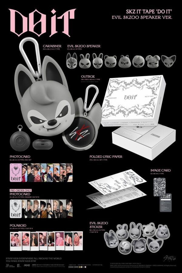 Stray Kids - SKZ IT TAPE 'DO IT' (EVIL SKZOO SPEAKER Ver.)