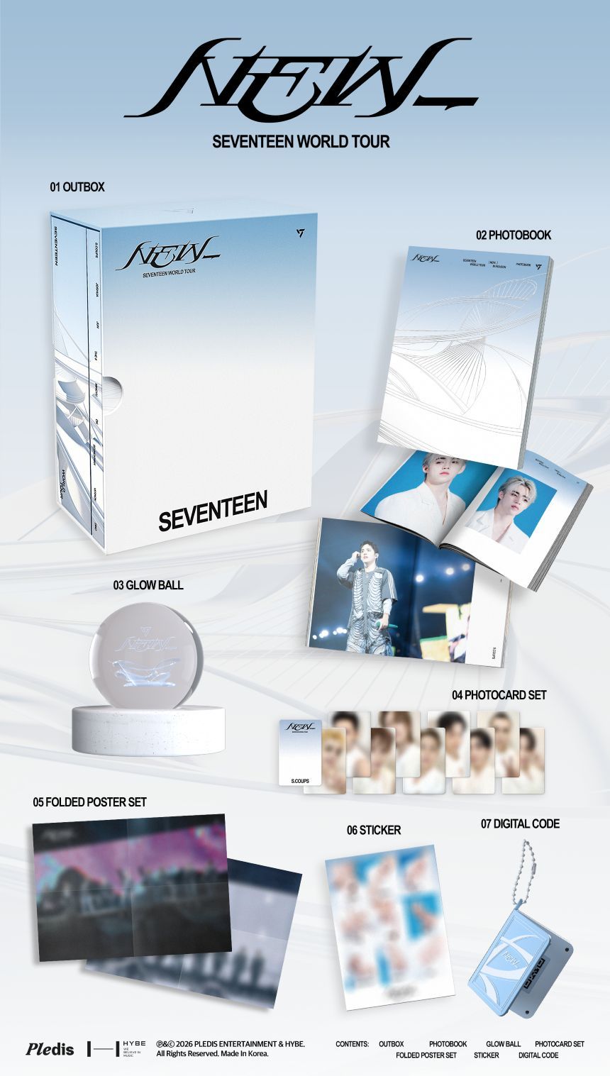 SEVENTEEN - WORLD TOUR NEW_ Digital Code