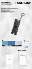 LE SSERAFIM - PUREFLOW pt.1 - 2nd Studio Album (Mini Camera Ver. / Black Ver.)