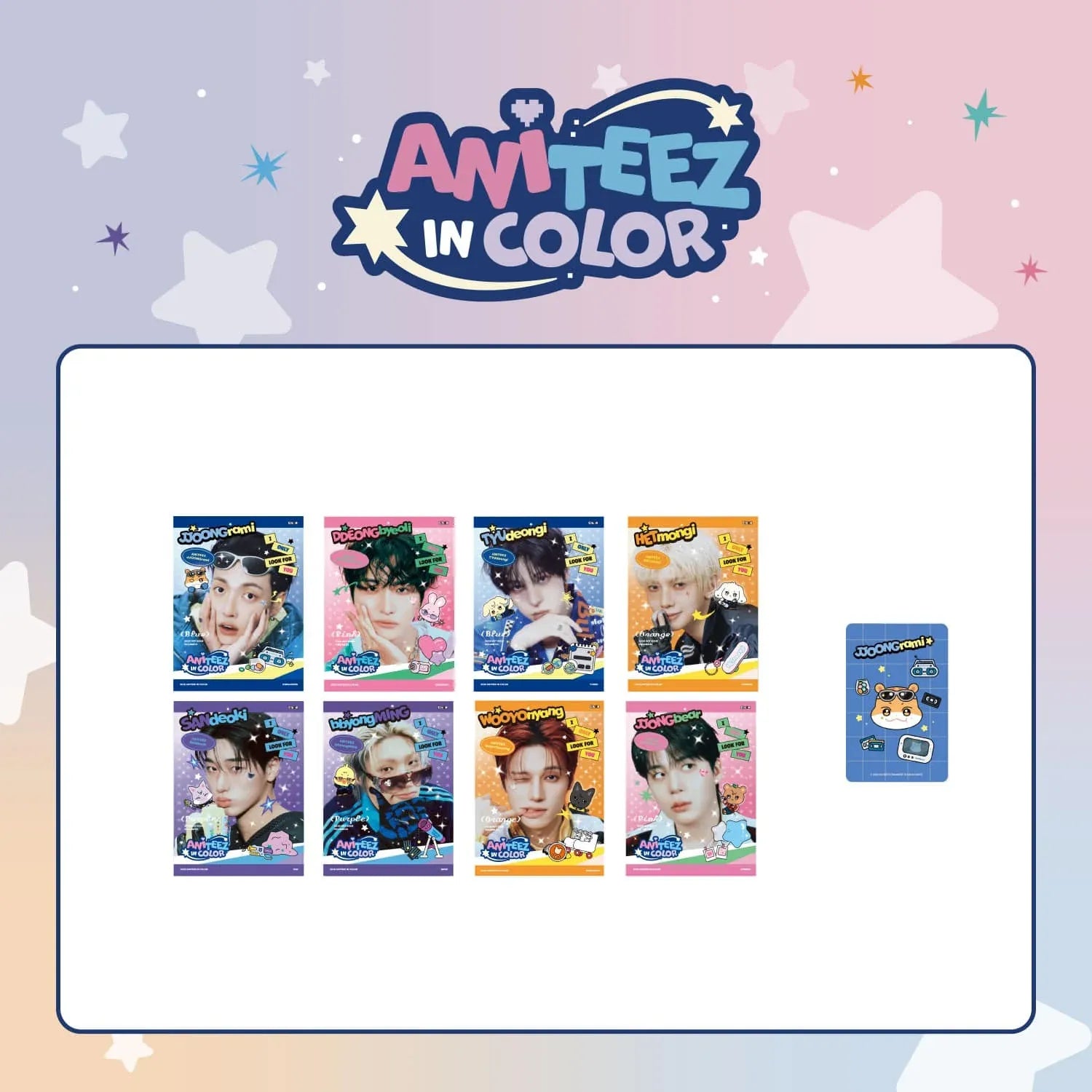 (PRE-ORDER) ANITEEZ in Color (ATEEZ) - Mini Photobook