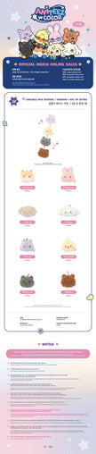 (PRE-ORDER) ANITEEZ in Color (ATEEZ) - Linkable Face Keyring