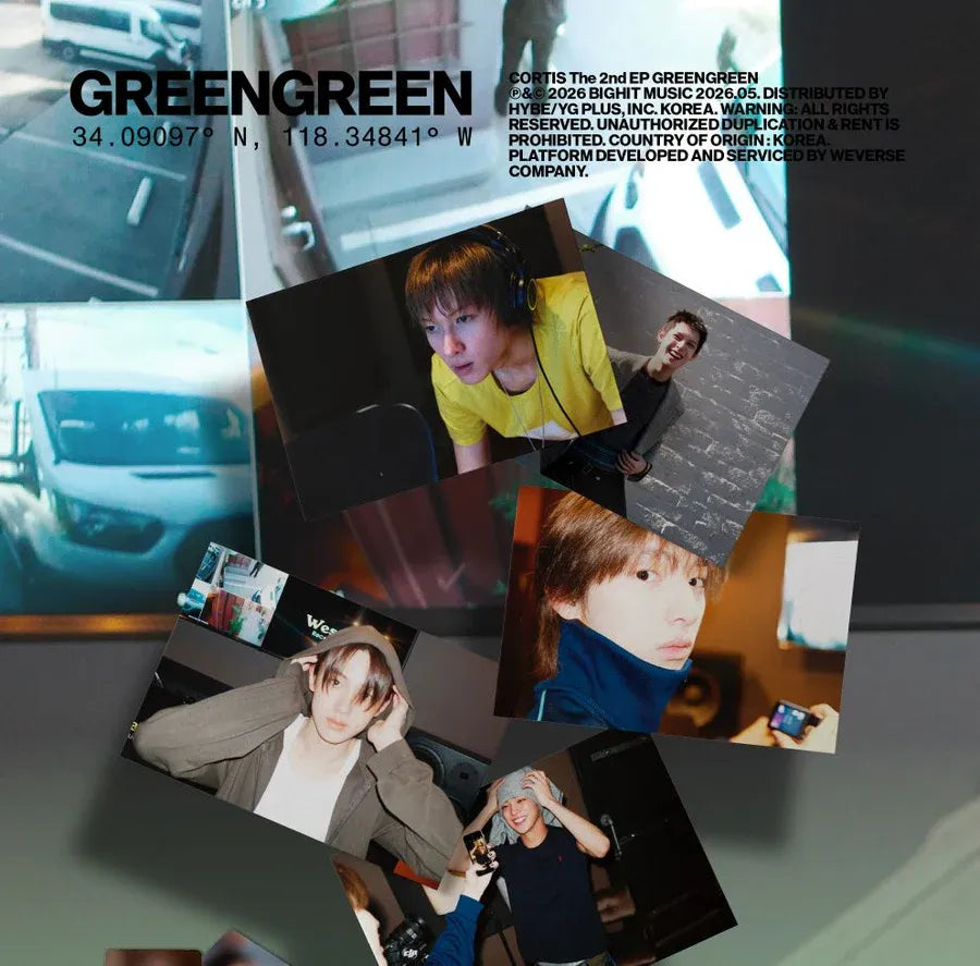 CORTIS - GREENGREEN - 2nd EP Album (Weverse Albums Ver.)