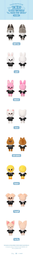 (PRE-ORDER) SKZOO - SKZOO EVERYWHERE ALL AROUND THE WORLD - Plush (Original Ver.)