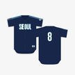 (PRE-ORDER) Stray Kids - SKZOO EVERYWHERE ALL AROUND THE WORLD - Baseball Jersey (Seoul Ver.)