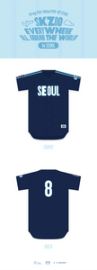 (PRE-ORDER) Stray Kids - SKZOO EVERYWHERE ALL AROUND THE WORLD - Baseball Jersey (Seoul Ver.)