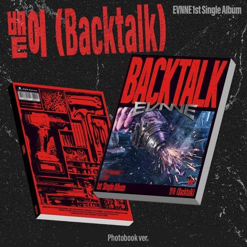 (SIGNED) EVNNE - Backtalk (뱉어) - 1st Single Album (Photobook Ver.)