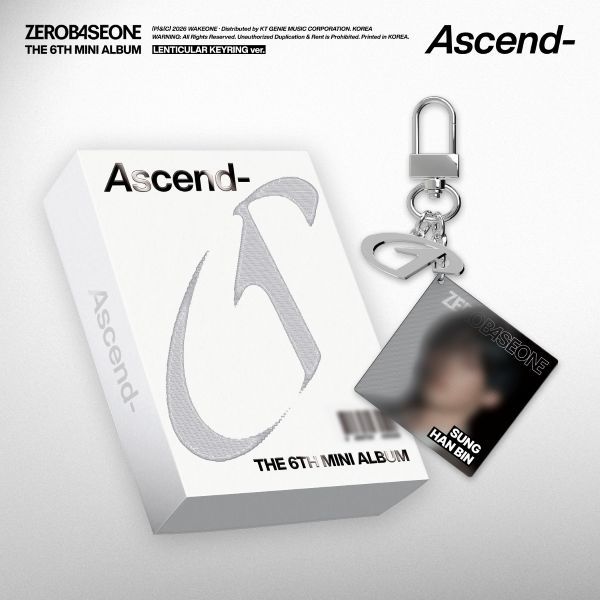 ZEROBASEONE - Ascend- - 6th Mini Album (LENTICULAR KEYRING Ver.)