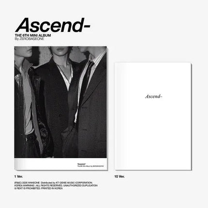 ZEROBASEONE - Ascend- - 6th Mini Album (1 Ver. & 10 Ver.)